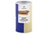 Photo of a big jumbo spice tin cinnamon Ceylon ground. On the tin you can see cinnamon sticks.
