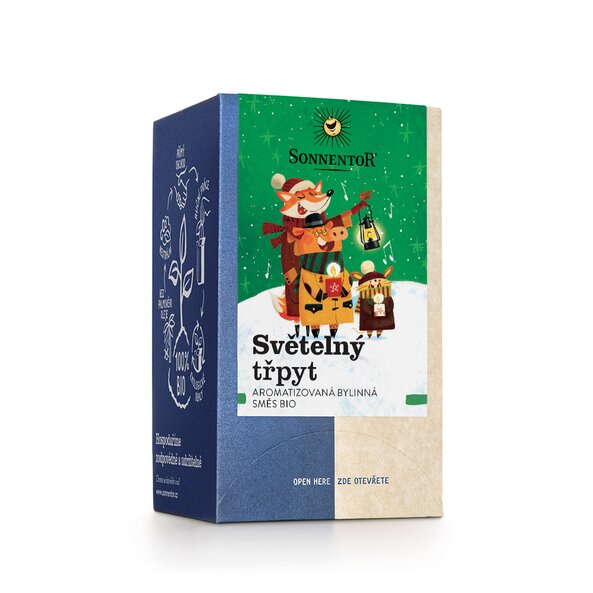 Světelný třpyt bio 27 g, porc. dvoukomorový